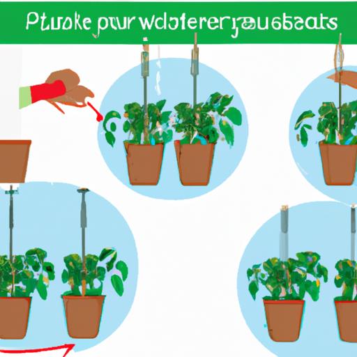Phương pháp tưới nước cho cây trong chậu treo đúng cách, nguồn: Pixabay