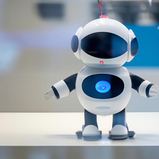 Robot Cozmo được trưng bày tại cửa hàng điện tử