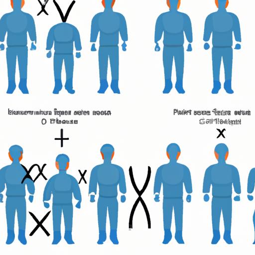 So sánh giữa các nhiễm sắc thể nam bình thường và các nhiễm sắc thể bị ảnh hưởng bởi hội chứng XXY