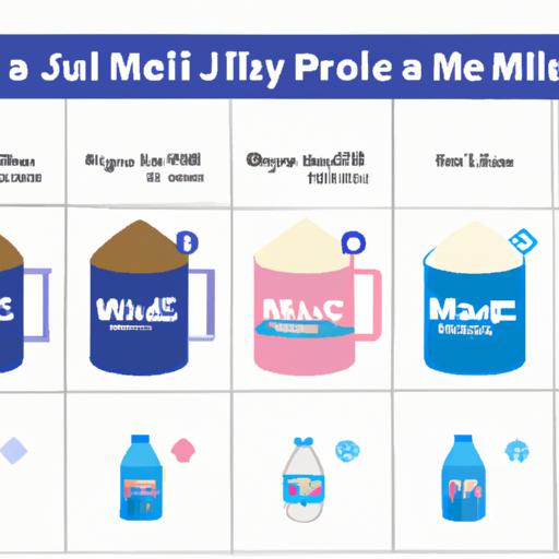 So sánh giữa sữa Meiji 1 3 dạng bột và các sản phẩm sữa khác trên thị trường
