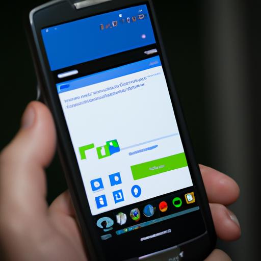 Hình ảnh người dùng sử dụng một ứng dụng trên điện thoại Android chạy phiên bản 6.0