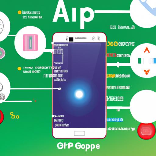 Hình minh họa cho thấy các thành phần phần mềm của điện thoại Oppo A37 và cách chúng tương tác với nhau