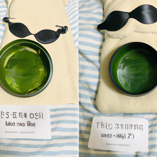Trước và sau khi sử dụng mặt nạ ngủ Innisfree Green Tea, bạn sẽ thấy rõ sự khác biệt trên làn da của mình.