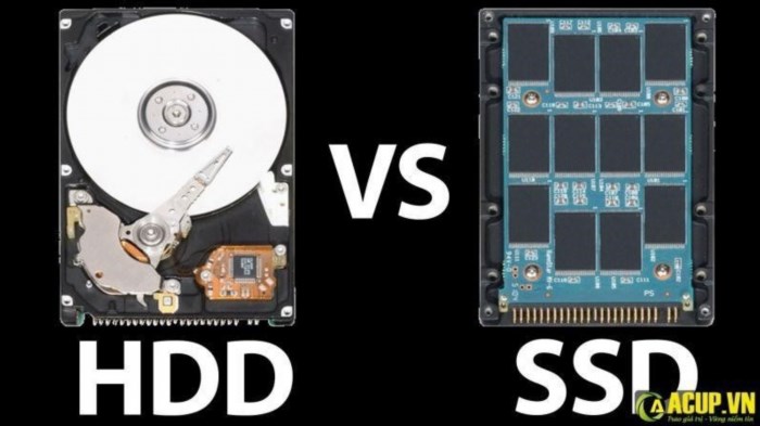 Ổ cứng là thiết bị lưu trữ dữ liệu quan trọng của máy tính, bao gồm HDD (ổ đĩa cứng) và SSD (ổ đĩa rắn). HDD sử dụng cơ khí để lưu trữ dữ liệu, trong khi SSD sử dụng bộ nhớ flash để lưu trữ, đem lại tốc độ đọc/ghi nhanh hơn và hoạt động êm hơn.