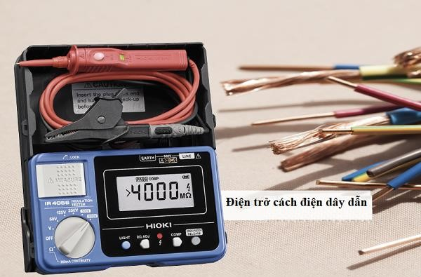 Đồng hồ đo điện trở cách điện là thiết bị được sử dụng để đo khả năng chịu điện áp của vật liệu cách điện, giúp đánh giá tính an toàn trong sử dụng các thiết bị điện.