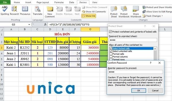 Cách ẩn công thức trong Excel giúp người dùng bảo vệ thông tin và tránh hiển thị các công thức tính toán phức tạp, đồng thời giúp tài liệu trông gọn gàng hơn và dễ đọc hơn cho người sử dụng.