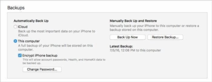 Khi bạn sử dụng iTunes để khôi phục tin nhắn SMS đã bị xóa trên iPhone, bạn cần kết nối điện thoại với máy tính, chọn thiết bị trong iTunes và chọn phần Tin nhắn để khôi phục lại.