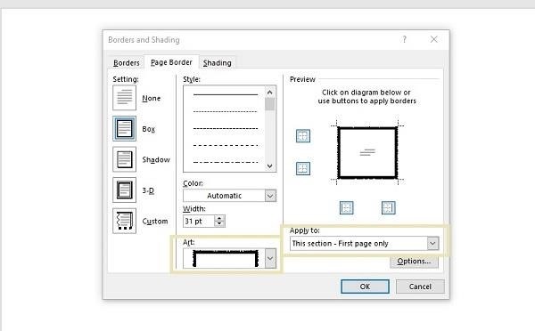 Bước 1. Để tạo sự hoàn chỉnh cho bìa tiểu luận, bạn cần tạo khung viền bằng cách sử dụng các công cụ như bút vẽ, kẻ thước, hoặc phần mềm đồ họa. Khung viền giúp bảo vệ nội dung bên trong và tạo điểm nhấn cho sản phẩm của bạn.