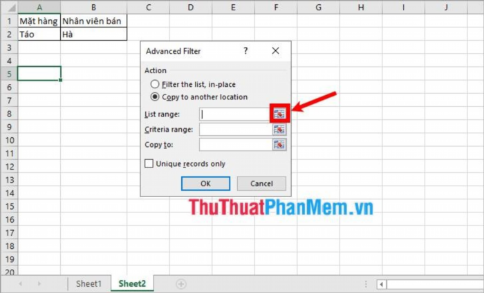 Để lấy dữ liệu từ sheet này sang sheet khác theo điều kiện, ta có thể sử dụng Advanced Filter, một công cụ giúp lọc dữ liệu theo điều kiện được chỉ định và chuyển sang sheet khác để tiện quản lý và sử dụng.