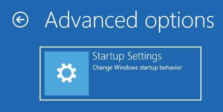 Khi bạn chọn Startup settings, bạn sẽ được truy cập vào các tùy chọn được thiết lập để khởi động lại hệ thống máy tính của mình với các tùy chọn như chế độ an toàn hoặc chế độ khởi động mạng.