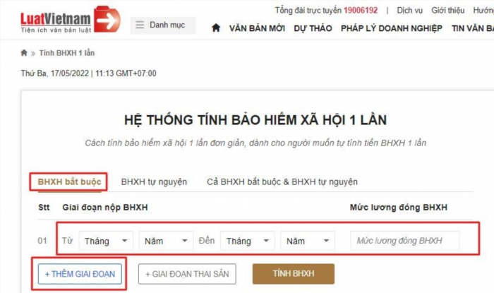 Cách tính BHXH 1 lần online năm 2023 sẽ được cập nhật trên trang web chính thức của Cơ quan Bảo hiểm xã hội Việt Nam vào cuối năm 2022. Nếu bạn đang quan tâm đến vấn đề này, hãy cập nhật thông tin thường xuyên để có được những thông tin mới nhất.