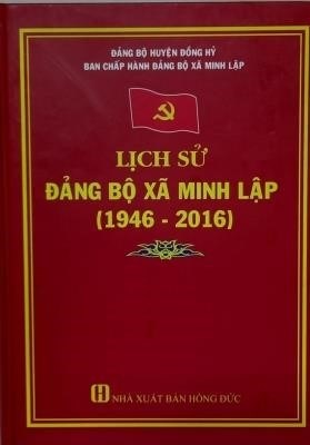 Cuốn sách “Lịch sử Đảng bộ xã Quang Sơn (1946 - 2016)”  			
