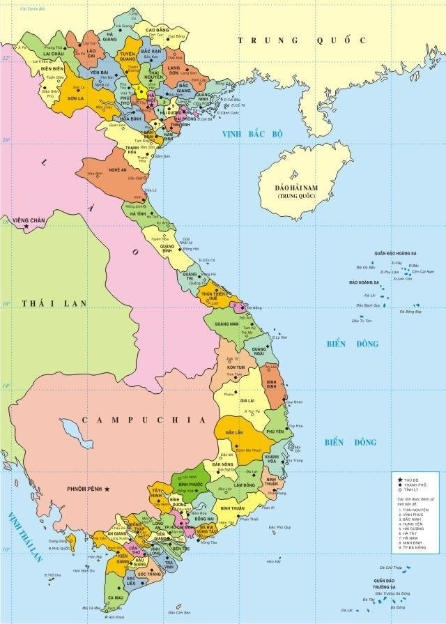Bản đồ 63 tỉnh thành phố của Việt Nam cung cấp thông tin chi tiết về địa hình, đường đi, và các địa danh nổi tiếng của mỗi tỉnh thành, giúp du khách dễ dàng lựa chọn điểm đến và khám phá vẻ đẹp đa dạng của đất nước Việt Nam.