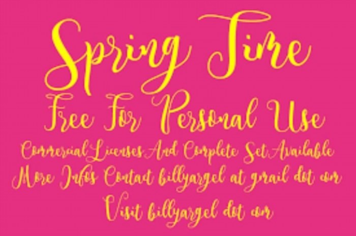 Font chữ ZF Springtime là một loại font chữ độc đáo, có phong cách nghệ thuật tự nhiên, thích hợp cho các thiết kế liên quan đến mùa xuân hay các sản phẩm liên quan đến thiên nhiên.