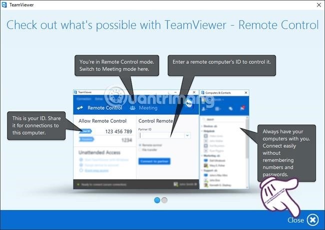 Cài đặt phần mềm TeamViewer giúp bạn dễ dàng điều khiển máy tính từ xa và chia sẻ màn hình với người khác, đặc biệt là trong các hoạt động học tập hay làm việc từ xa.