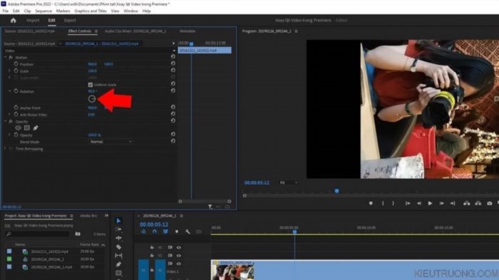 Để lật ngược Video trong Premiere, bạn có thể sử dụng tính năng Effect Controls và áp dụng hiệu ứng lật ngược. Điều này sẽ giúp bạn tạo ra những đoạn video độc đáo và thú vị hơn.