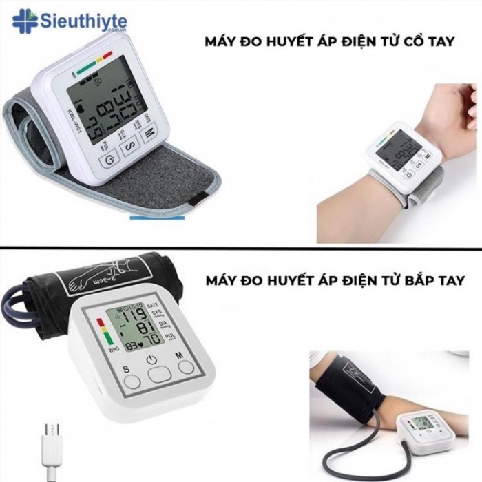 Khi lựa chọn máy đo huyết áp, bạn nên cân nhắc giữa máy đo huyết áp bắp tay và máy đo huyết áp cổ tay. Máy đo huyết áp bắp tay thường chính xác hơn và được khuyến nghị sử dụng cho những người có bệnh lý tim mạch hoặc bệnh huyết áp cao. Trong khi đó, máy đo huyết áp cổ tay nhỏ gọn và dễ sử dụng hơn, thích hợp cho những người cần đo huyết áp thường xuyên.