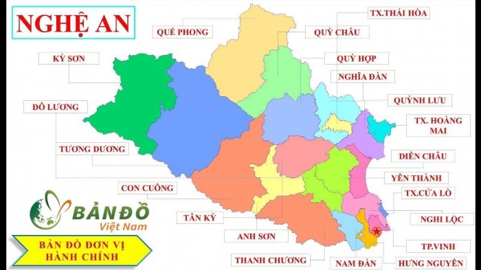 Một số dữ liệu cơ bản về tỉnh Nghệ An.