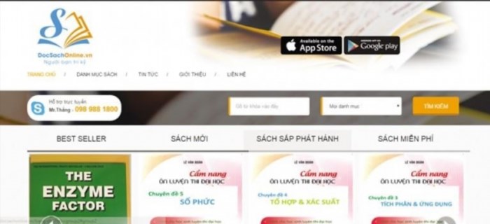 Edu2Review 4: docsachonline.vn là một trang web cung cấp sách điện tử miễn phí, đem lại cho người đọc nhiều lựa chọn và tiện ích trong việc đọc sách trực tuyến.
