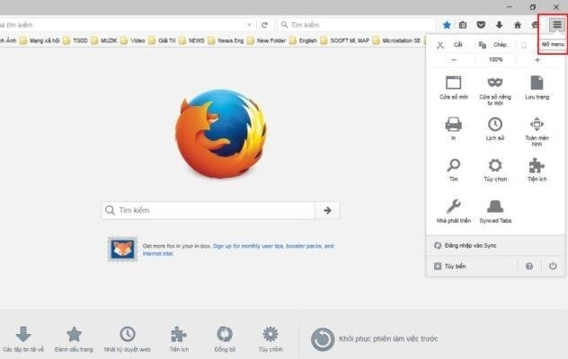 Cách xóa lịch sử trên trình duyệt Firefox là bạn vào menu Options, chọn Privacy & Security, sau đó kéo xuống phần History và chọn Clear History để xóa lịch sử duyệt web trên Firefox.