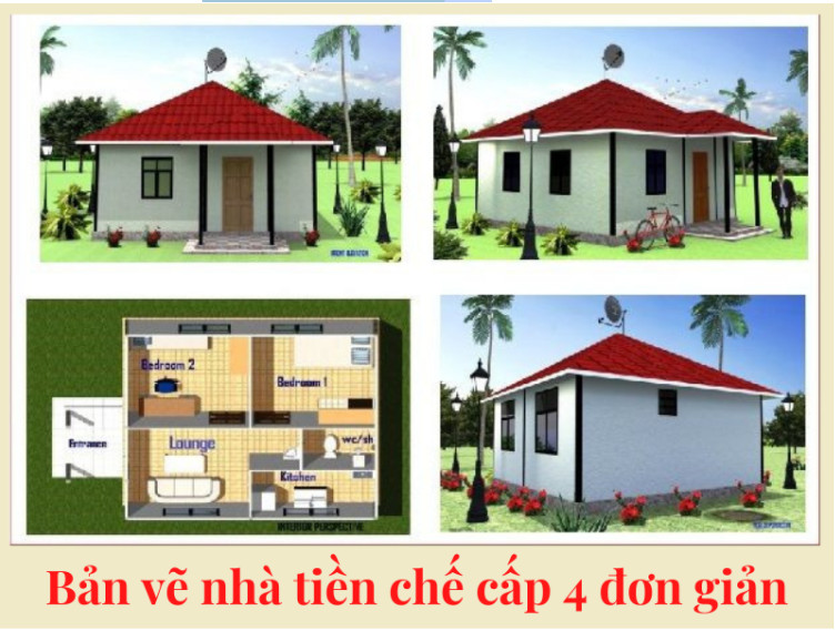 Rất Hay: Khám phá những bản vẽ nhà thép tiền chế cấp 4 đẹp nhất
