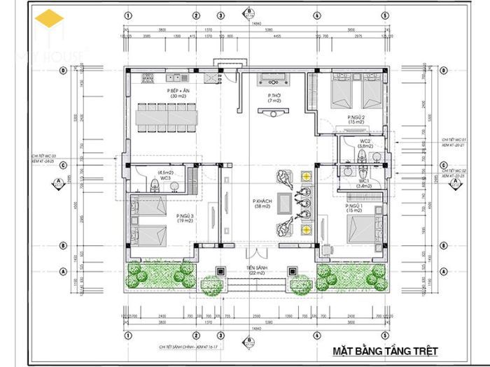 Rất Hay 27 Mẫu Bản Vẽ Xin Phép Xây Dựng Nhà ở Miễn Phí Mới 2022 2806