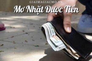 Bắt được tiền đánh con gì