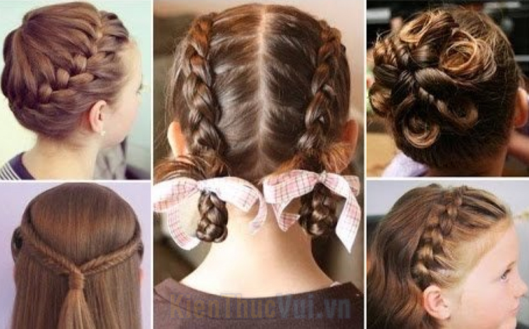 TOP 10+] Cách buộc tóc ngắn đẹp đi học dễ thương