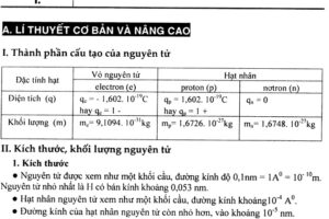 Các chuyên đề bồi dưỡng học sinh giỏi hóa 10