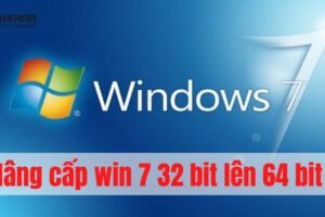 Cách cài win 7 64 bit từ 32bit