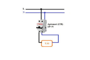 Cách đấu nối aptomat chống giật