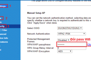 Cách đổi mật khẩu wifi totolink