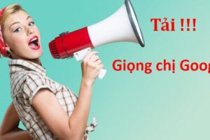 Cách ghi âm giọng chị google