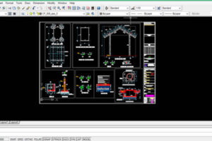 Cách in cad ra a4