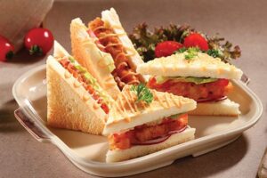 Cách làm bánh mì sandwich giảm cân