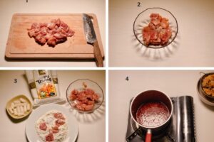 Cách làm gà sốt chua ngọt hàn quốc