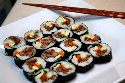 Rất Hay Cách Làm Kimbap Thịt Bò Ngon Khó Cưỡng 0355