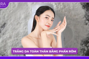 Cách làm trắng da toàn thân bằng phấn rôm