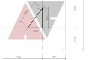 Cách lấy góc vuông bằng thước met