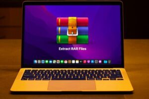 Cách mở file rar trên mac