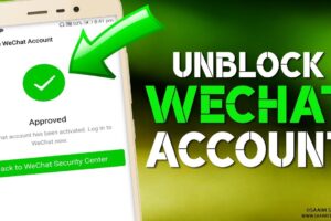 Cách mở tài khoản wechat bị khoá