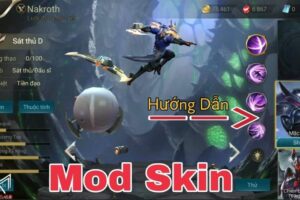 Cách mod skin liên quân ios