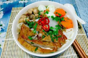 Cách nấu bún chả cá phan thiết