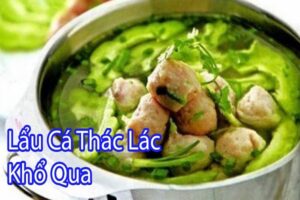 Cách nấu lẩu khổ qua gà