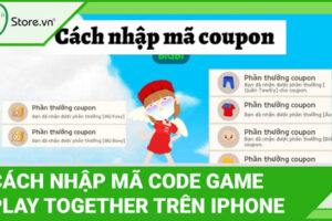 Cách nhập code play together trên iphone