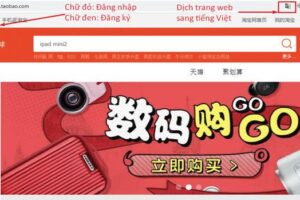 Cách order taobao không qua trung gian