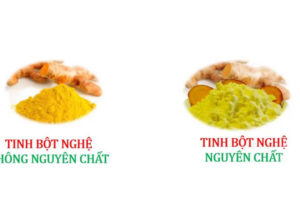 Cách phân biệt tinh bột nghệ