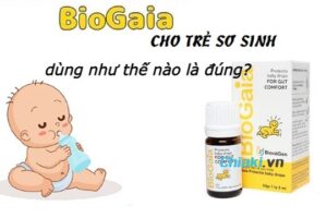 Cách sử dụng men vi sinh biogaia