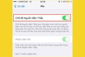 Cách tiết kiệm pin cho iphone 6 plus