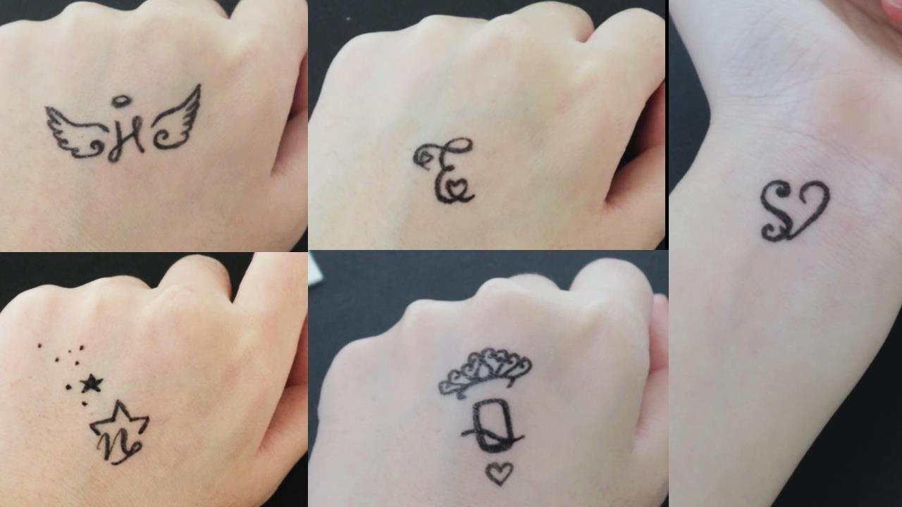 How to tát make a mini tattoo at trang chính with pen Tự vẽ hình xăm vì như thế cây bút bi đơn  giản tuy nhiên đẹp mắt  YouTube